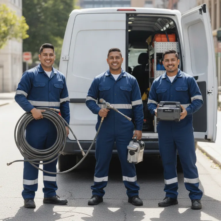 Desentupimentos equipe em Taquara